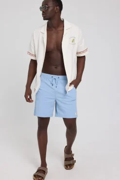 Organic Cotton Essential Short Light Blue