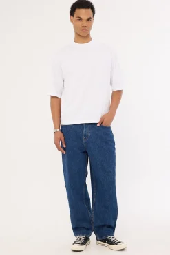 Organic Cropped Street Tee White