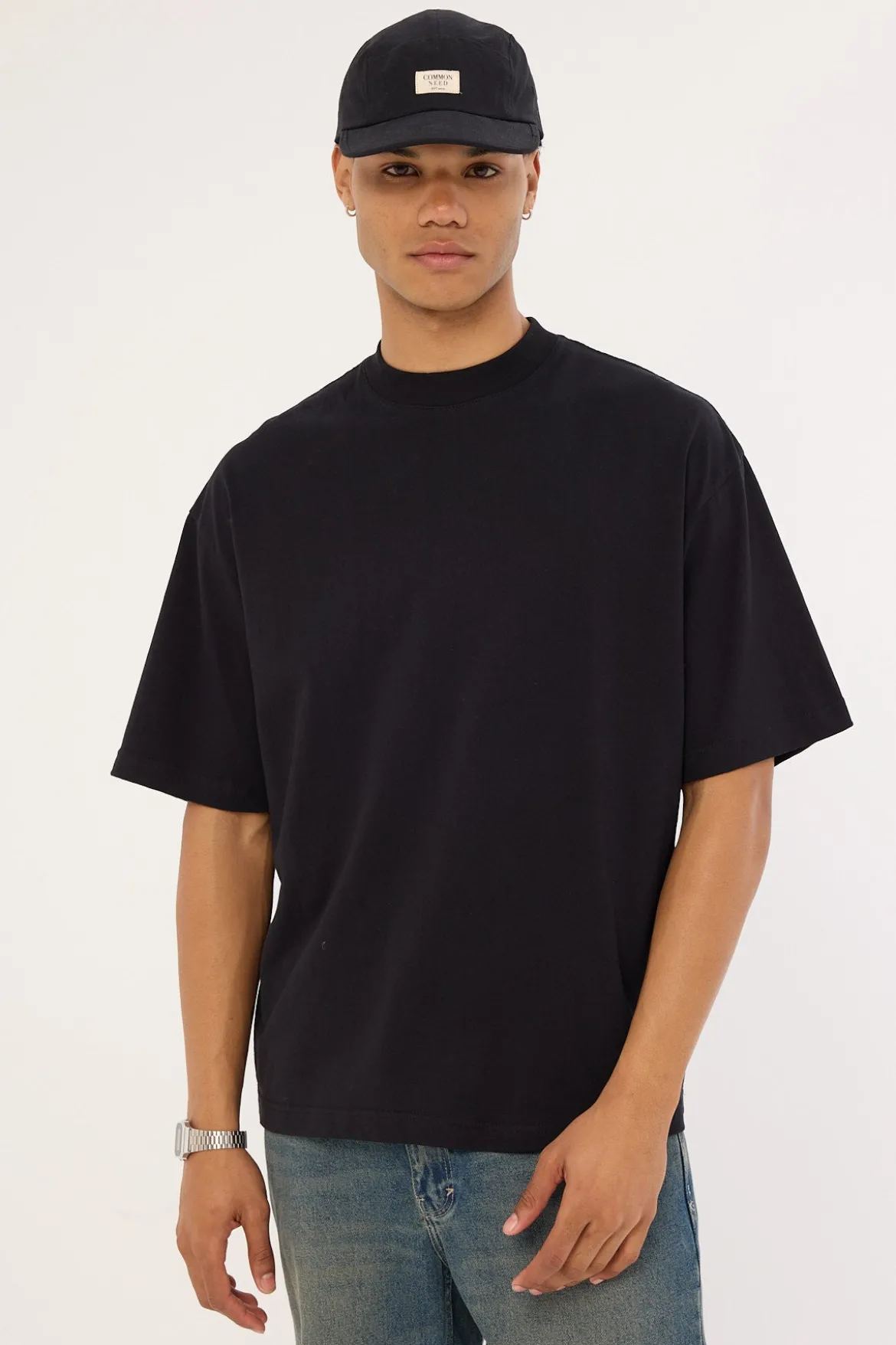 Organic Easy Tee Black