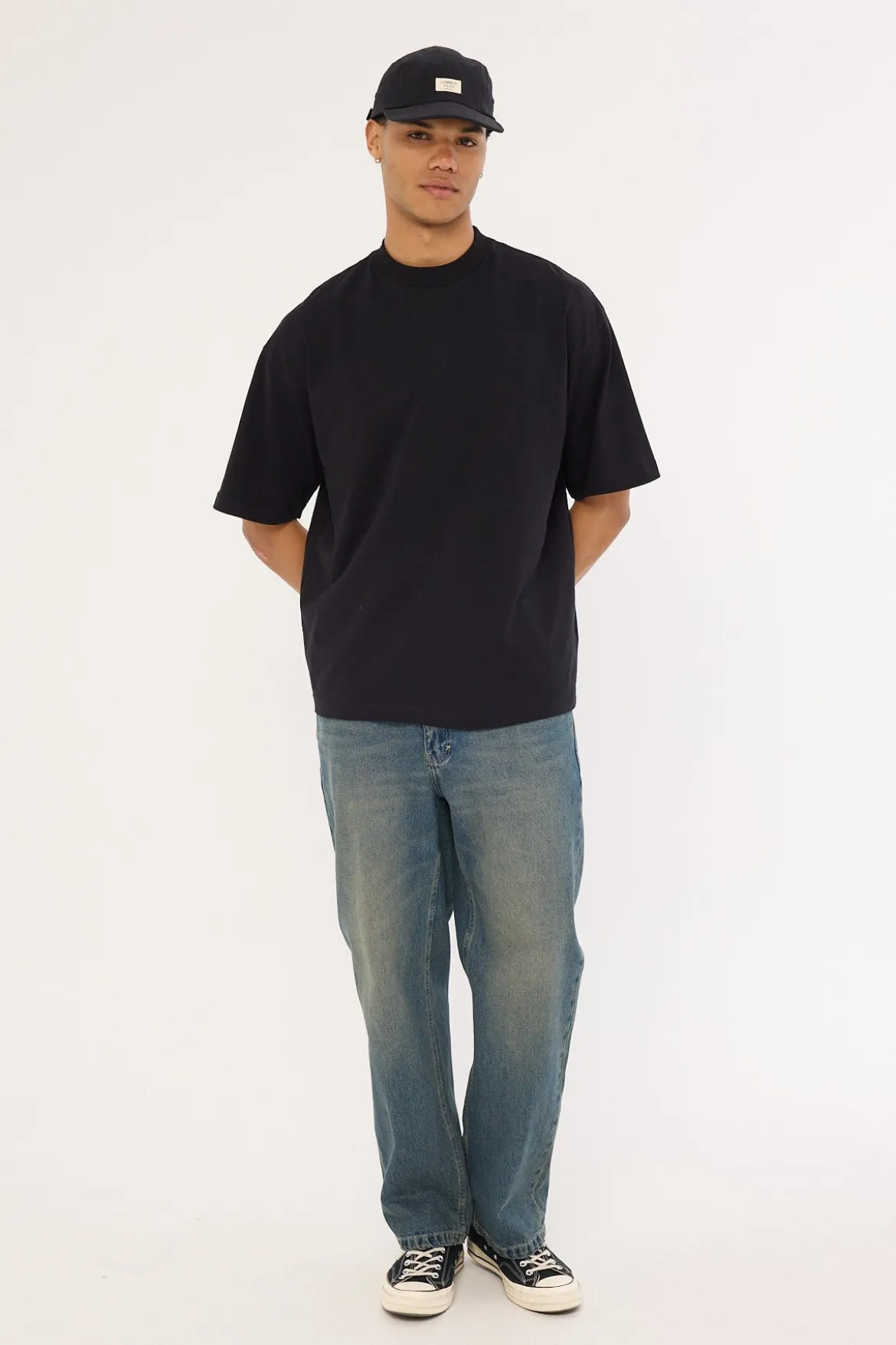 Organic Easy Tee Black