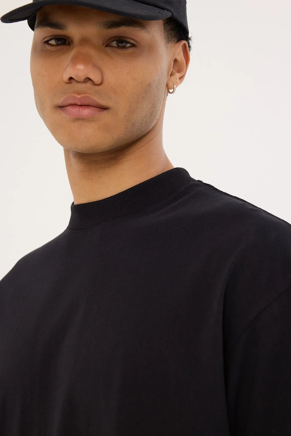 Organic Easy Tee Black