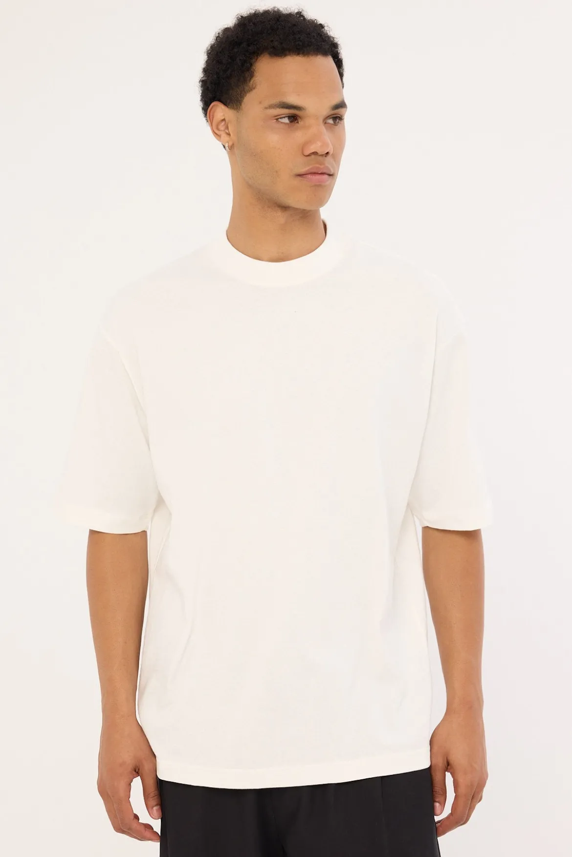 Organic Oversize Tee Off White