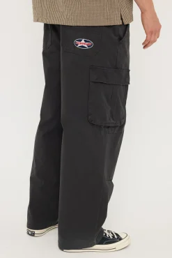 Orion Cotton Cargo Pant Worn Black
