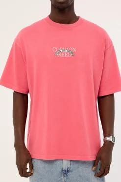 Ornate Heavyweight Easy Tee Washed Rose