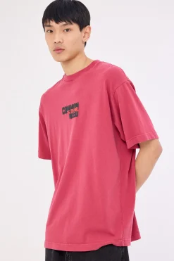 Osaka Heavyweight Boxy Tee Washed Berry