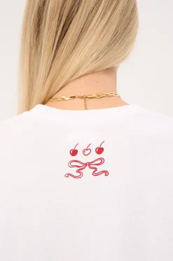 Outline Oversized T-Shirt White