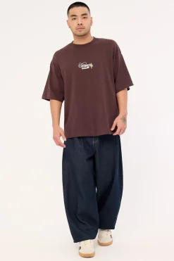 Outpost Heavyweight Easy Tee Dark Brown