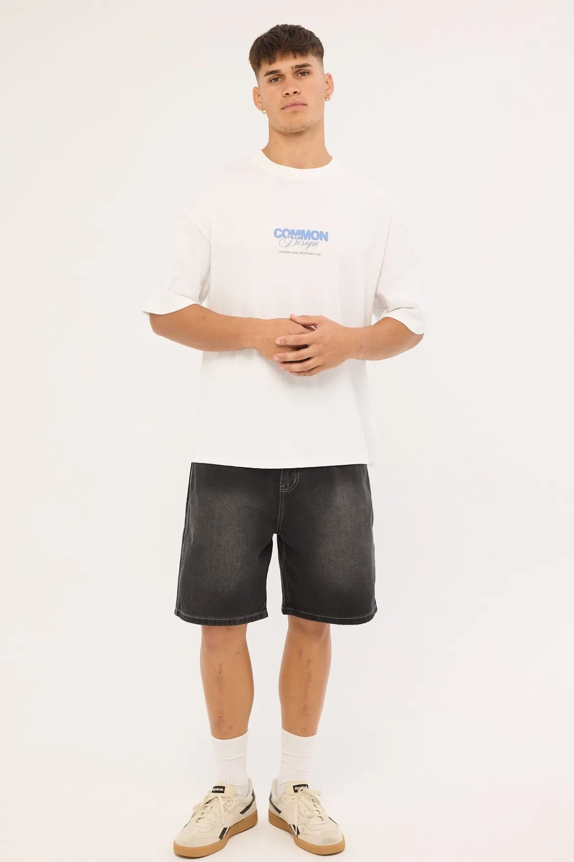 Oval Carpenter Jort Washed Black
