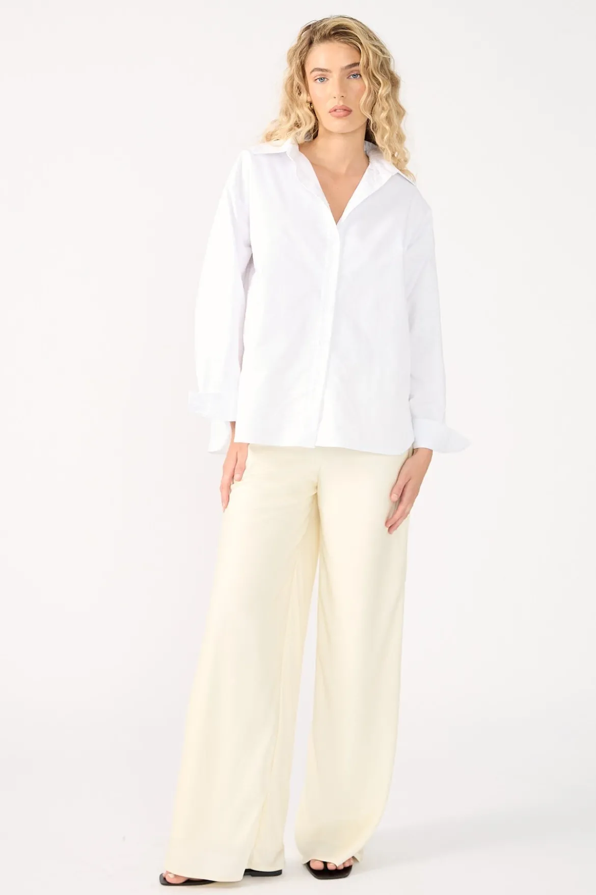 Oxford Long Sleeve Shirt White