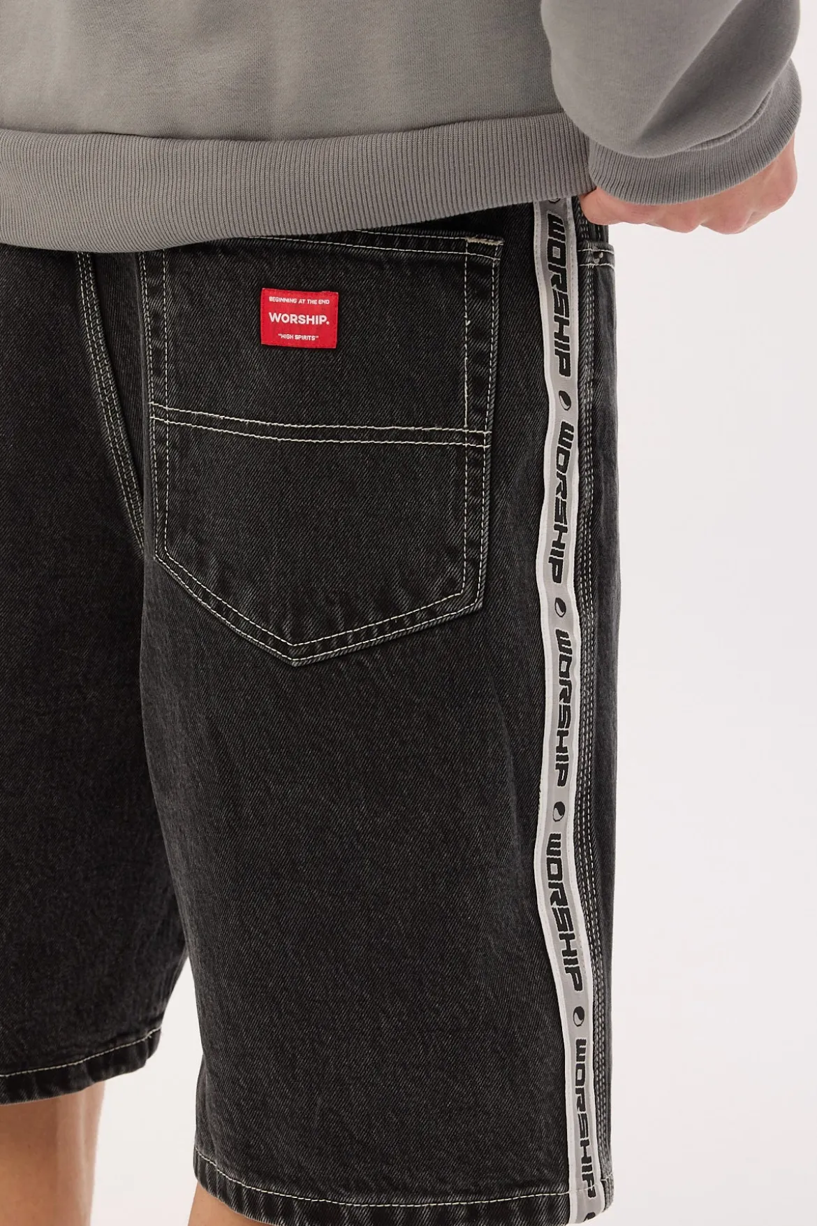 Pacer Big Dawg Jean Short Black Rinse