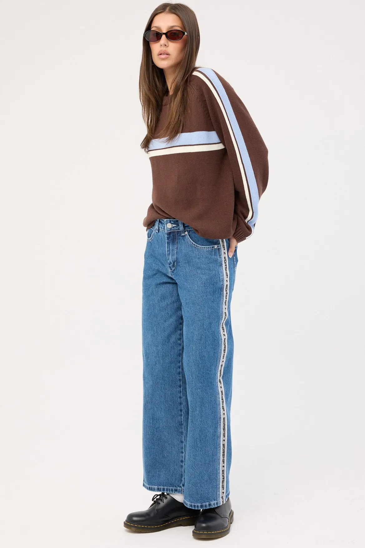 Pacer Sloucher Jean Steady Mid Blue
