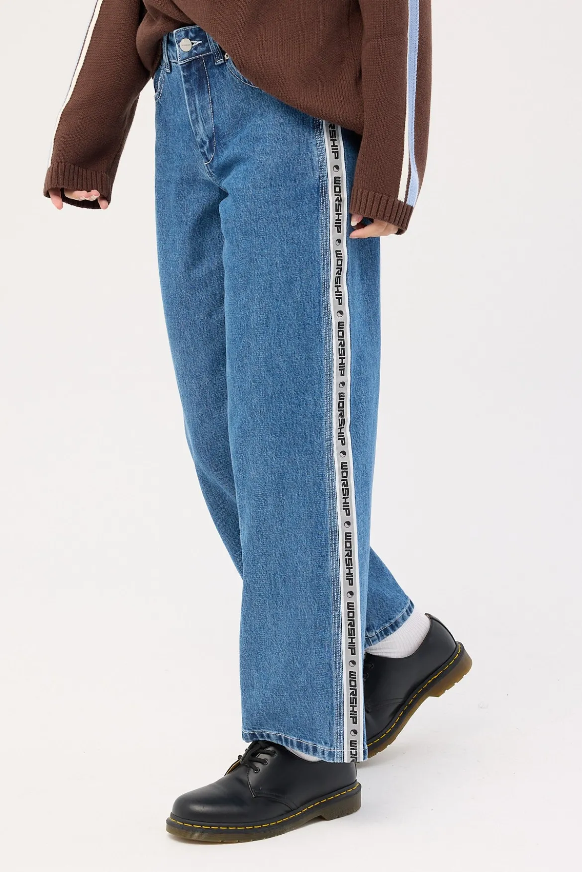 Pacer Sloucher Jean Steady Mid Blue