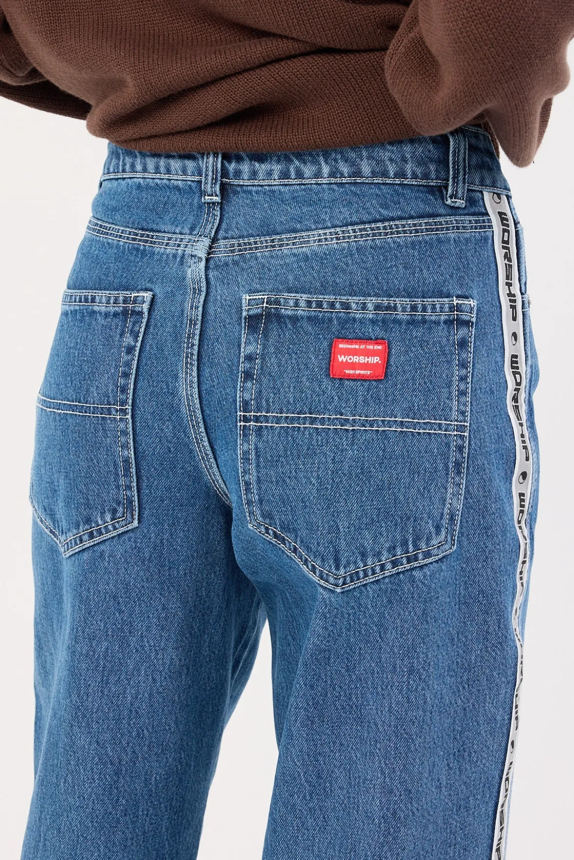 Pacer Sloucher Jean Steady Mid Blue