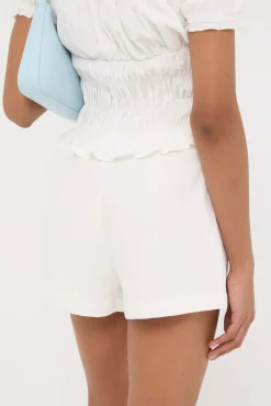 Paloma Linen Short White