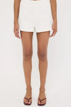 Paloma Linen Short White