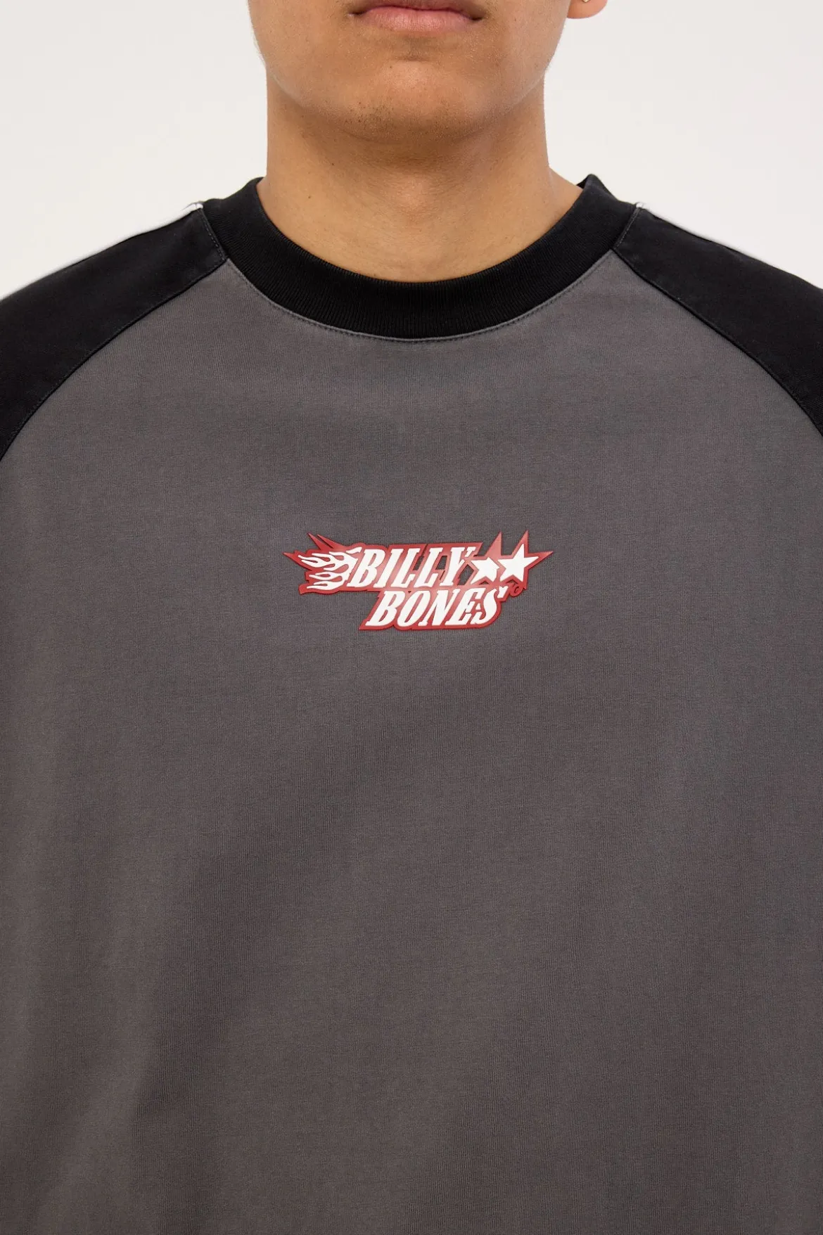 Panel Boxy Tee Pewter