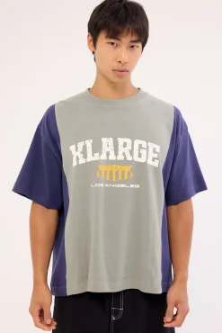 Panel Gorilla Fit Tee Navy