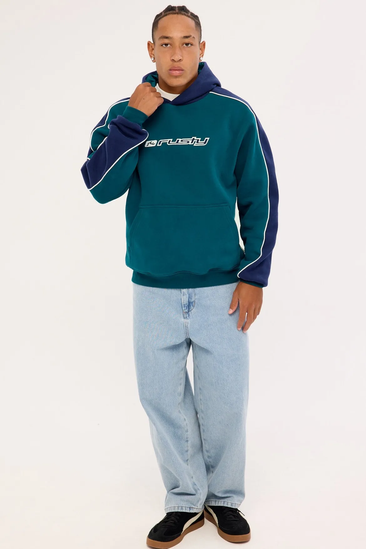 Panela Anderson 2.0 Hoodie Deep Teal