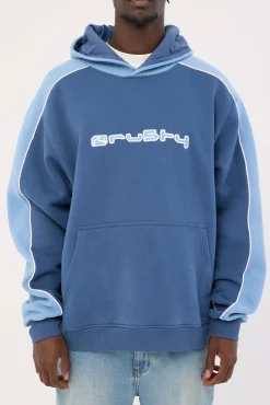 Panela Anderson Hooded Fleece Atlantic Blue