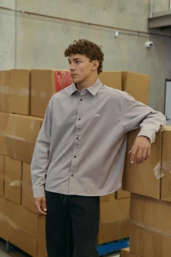 Park LS Shirt Concrete