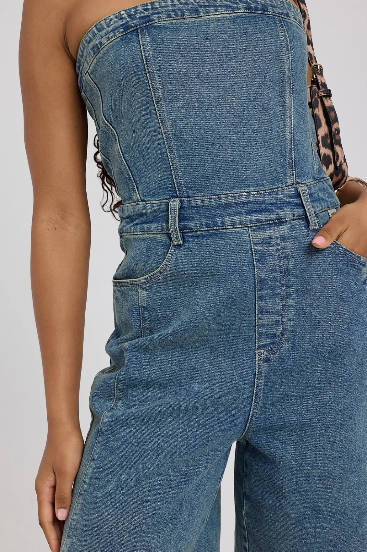 Parker Romper Dirty Tea