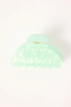 Pastel Hair Claw Clip Mint