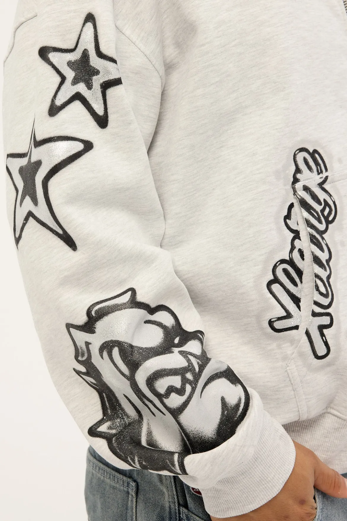 Peace Gorilla Fit Zip Thru Snow Marle