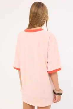 Peaches Oversized T-Shirt Peach