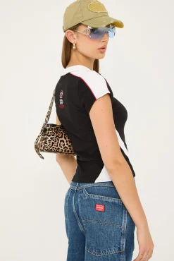 Penalty Polo Baby Tee Black