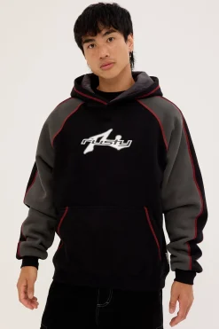 Peneka Hooded Fleece Black