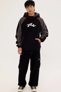 Peneka Hooded Fleece Black
