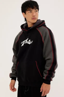 Peneka Hooded Fleece Black