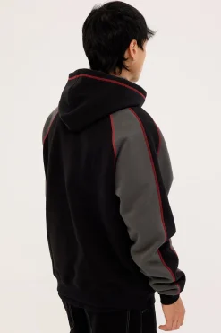 Peneka Hooded Fleece Black