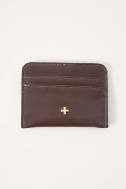Peta + Jain Gia Cardholder Dark Choc