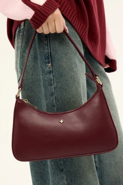 Peta + Jain Josee Berry PU Bag Berry PU
