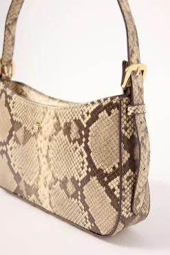 Peta + Jain Lilu Natural Tan Snake/Gold