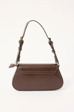 Peta + Jain Nikki Shoulder Bag Choc Crinkle