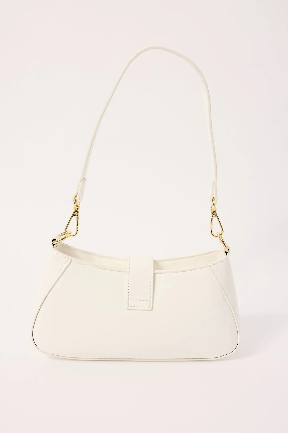Peta + Jain Ripley Shoulder Bag White PU/Gold
