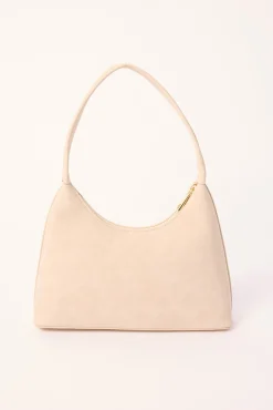 Peta + Jain Sweetie Beige Suede PU/Gold