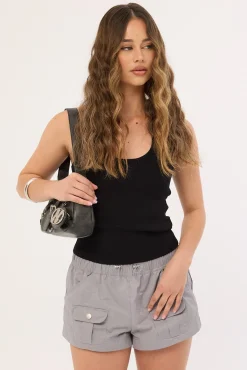 Phase Parachute Short Grey