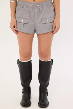 Phase Parachute Short Grey