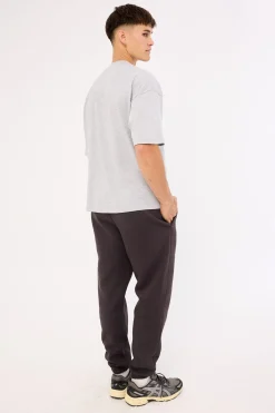 Phillip Varsity Jogger Washed Black