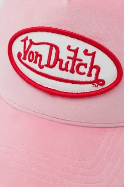 Pink Crush Velvet Trucker Pink Velvet