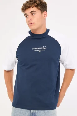 Pledge Raglan Heavyweight Easy Tee Navy