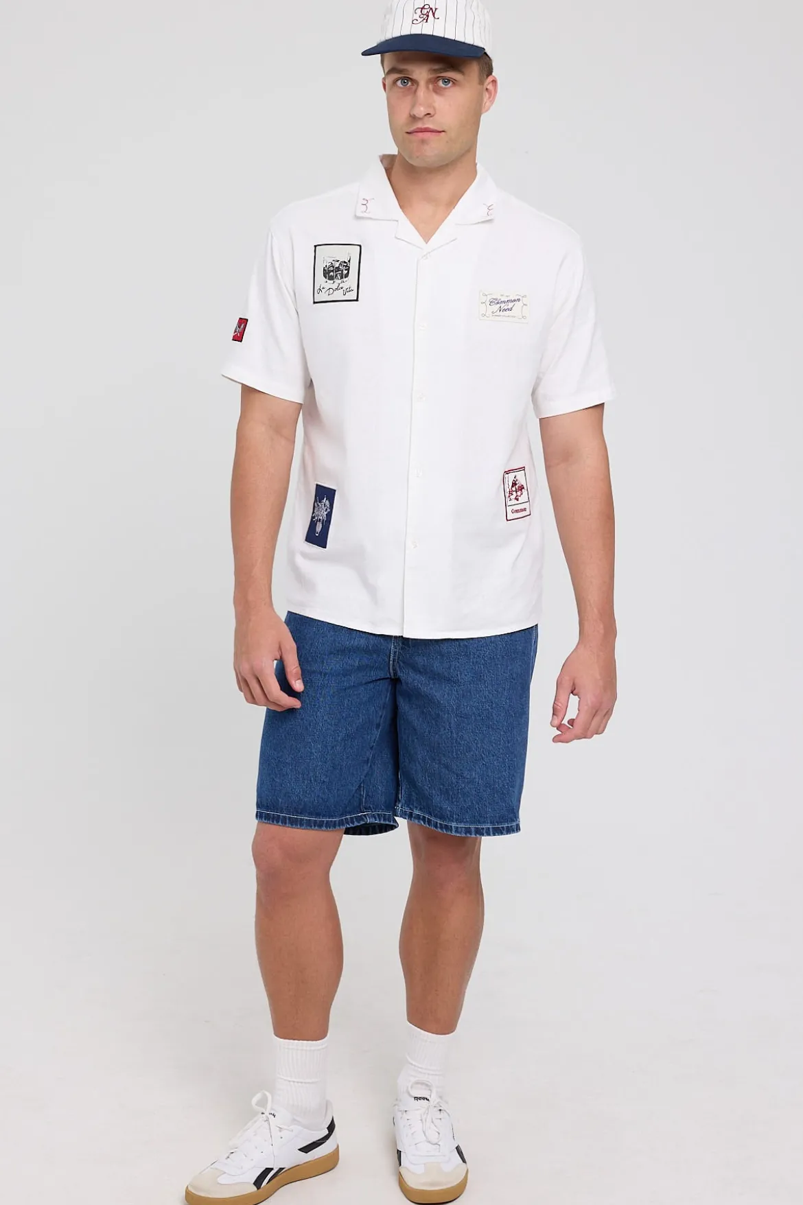 Postcards Resort Shirt White
