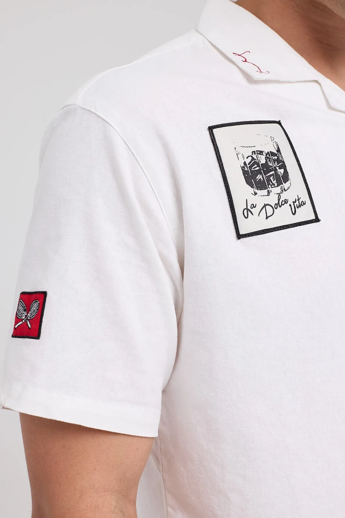 Postcards Resort Shirt White