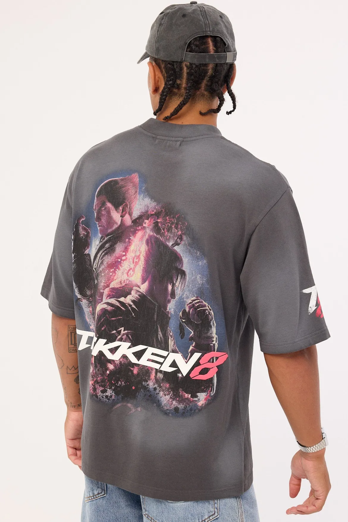 Poster Street Super Heavy Tee Sunfade Ash Black