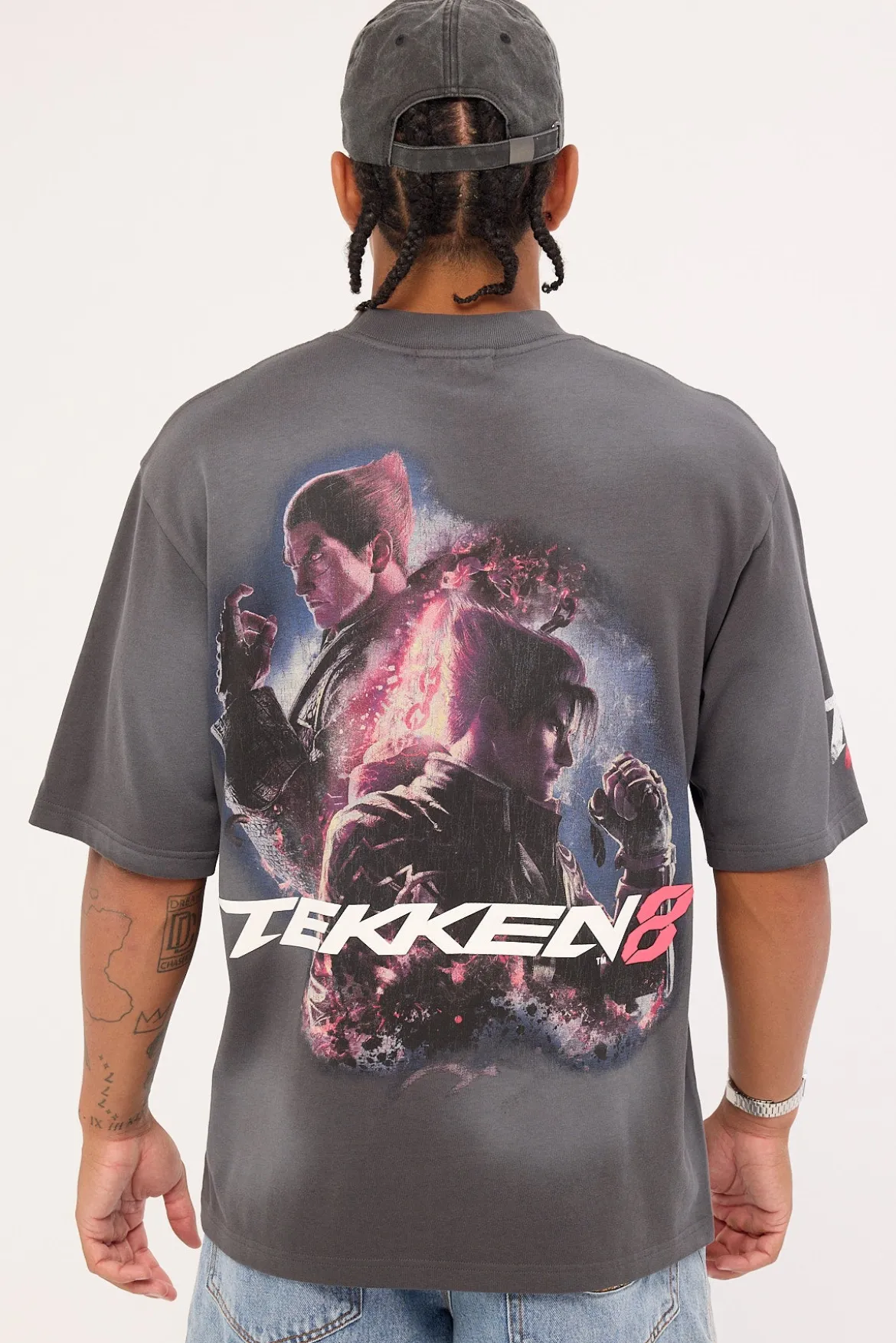 Poster Street Super Heavy Tee Sunfade Ash Black