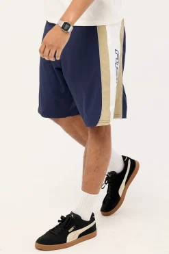 Power Wing Fixed Waist Boardshort Navy Blue