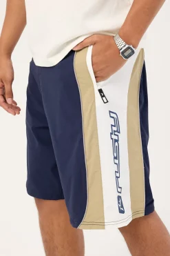 Power Wing Fixed Waist Boardshort Navy Blue